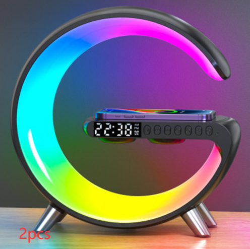 LED Lamp Bluetooth Speaker Wireless Charger