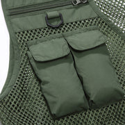 Men's Outdoor Fishing Mesh Vest Jackets