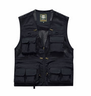 Men's Outdoor Fishing Mesh Vest Jackets