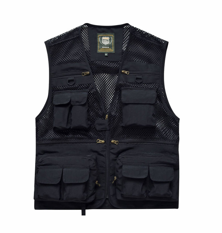 Men's Outdoor Fishing Mesh Vest Jackets