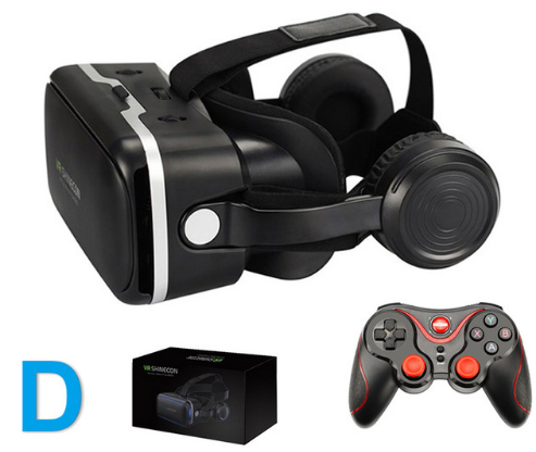 Googles Set  with Headphones