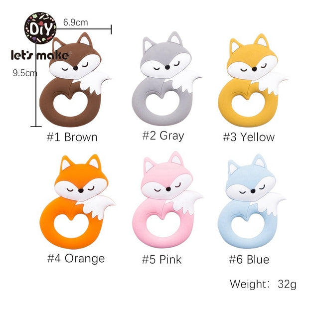 Silicone Teether Rodent