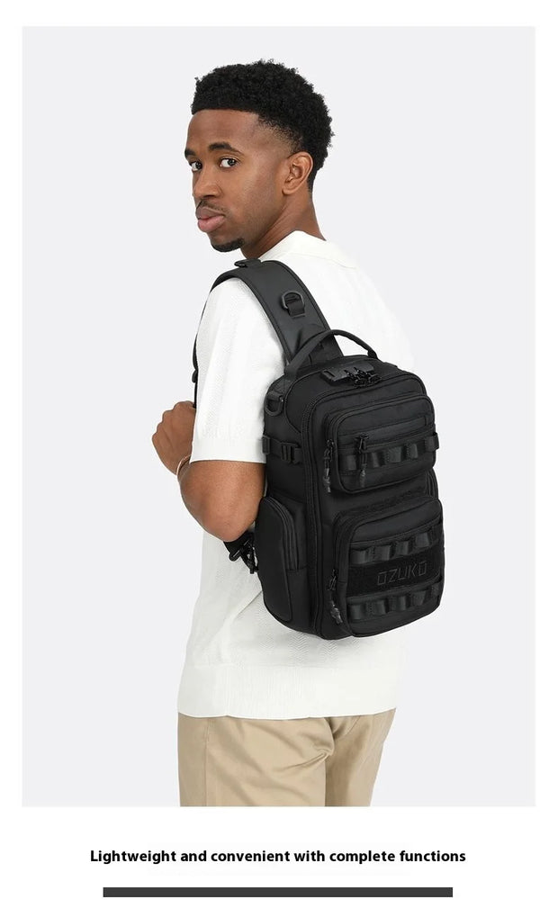 High Quality Large Capacity Men Chest Bag