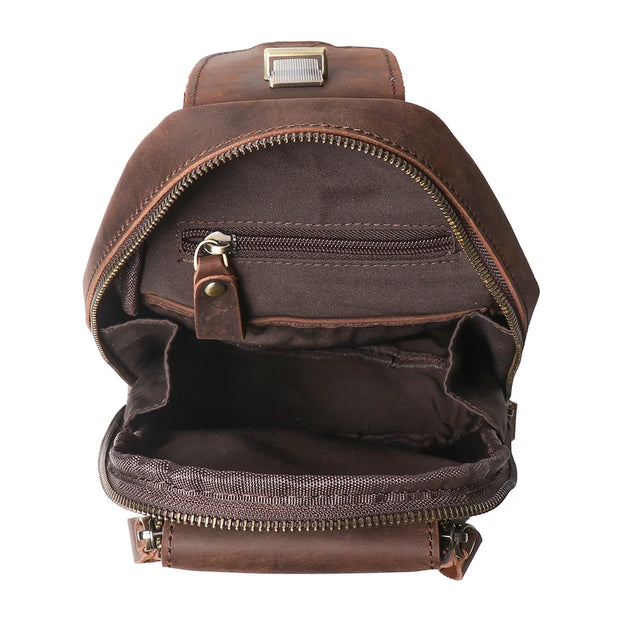 High Quality Luxury Multifunction Sling Chest Bag For Men Women