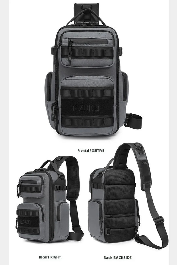 High Quality Large Capacity Men Chest Bag