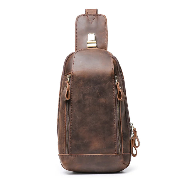 High Quality Luxury Multifunction Sling Chest Bag For Men Women