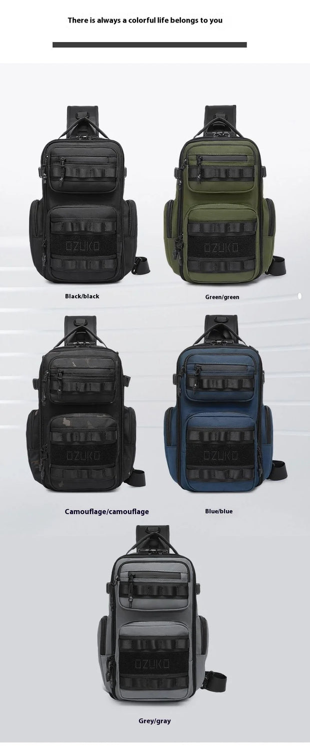 High Quality Large Capacity Men Chest Bag