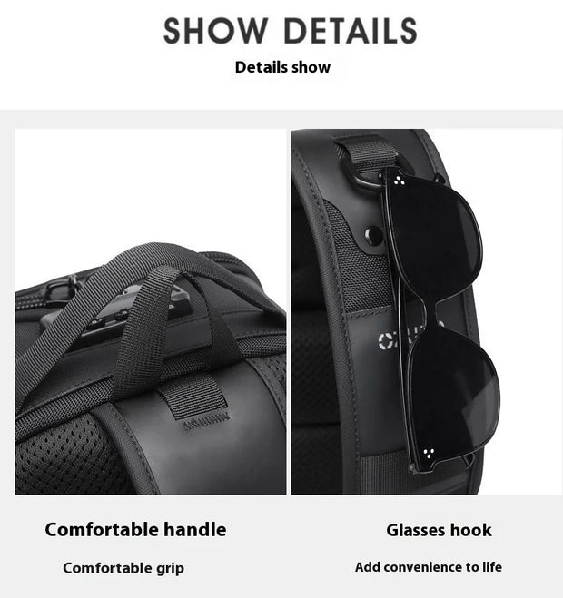 High Quality Large Capacity Men Chest Bag