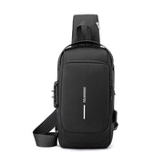 Crossbody Waterproof USB Shoulder Bag
