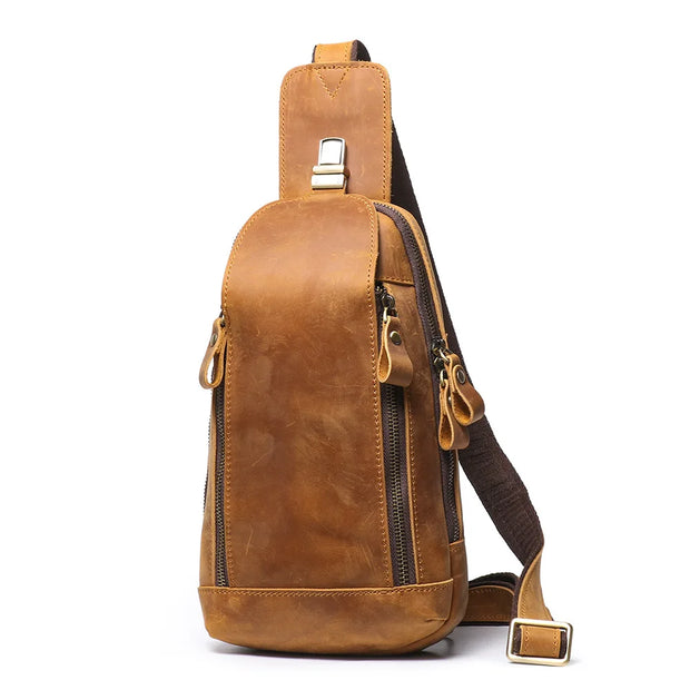 High Quality Luxury Multifunction Sling Chest Bag For Men Women