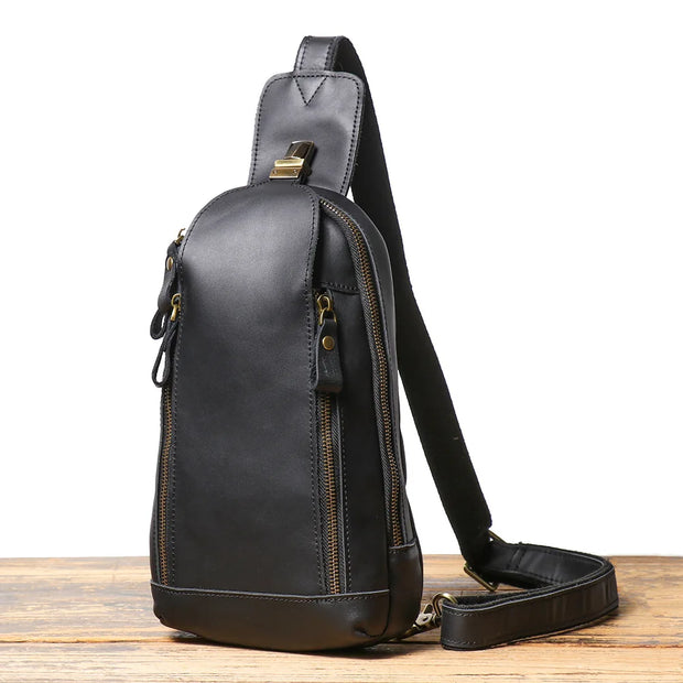 High Quality Luxury Multifunction Sling Chest Bag For Men Women