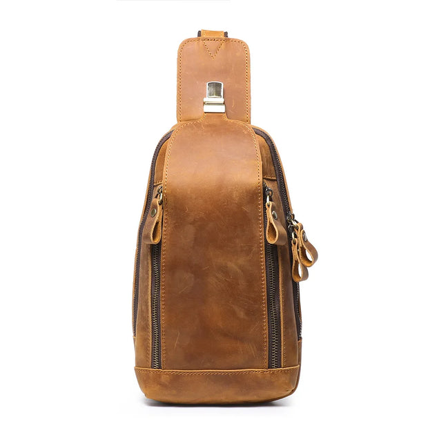 High Quality Luxury Multifunction Sling Chest Bag For Men Women