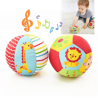 Rattle Ball Stuffed Baby Play Ball